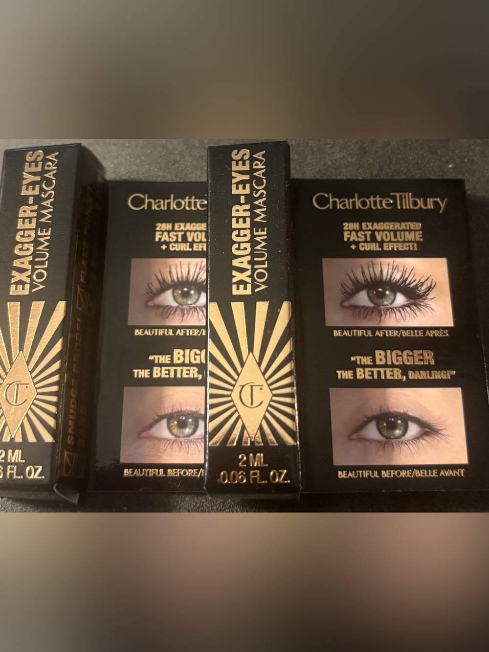 Charlotte Tilbury Exagger-Eyes Volume Mascara — 2 tubes
